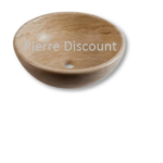 Vasque bol en travertin adouci