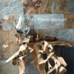 Dallage Ardoise multicolore 30x60x0.9/1.5cm