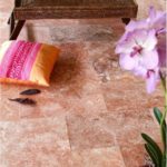 opus 4 formats en 1,2cm - Travertin Vieilli-1er Choix  - Rose