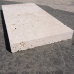 Margelle Travertin 61x30.5x5cm 1er choix