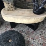 Table basse Plateau Suar + Pieds