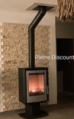 Parement en pierre de travertin beige – Image 2