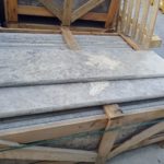 Margelle travertin silver 1er choix 100x33x3cm bullnose Pierre Discount