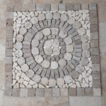 Rosace 60x60 Mixte Beige 004