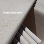 Margelle 100x33x3cm-Pierre D’Egypte GALALA 1er choix–beige bord rond