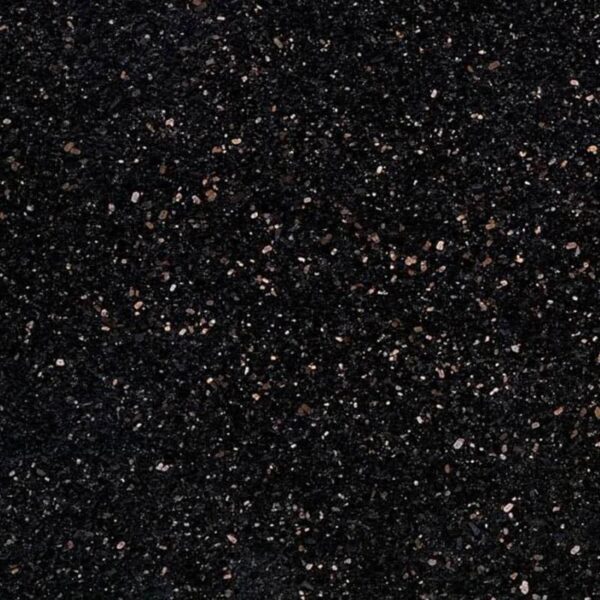 Granit noir star galaxy pailleté en finition poli 2 cm