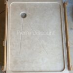 Receveur de douche en travertin