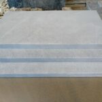 Margelle Marbre bleu sablée brossée