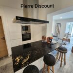 Plan de Travail en Quartzite Titanium Velours 2cm