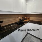 Plan de Travail en Quartzite Titanium Velours 2cm – Image 2